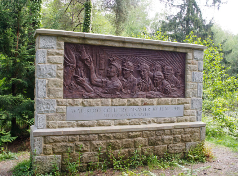 Waterloo Colliery memorial